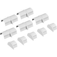 D Line Coupler & End Cap Pack Mini 5 x Coupler & 5 x End Cap