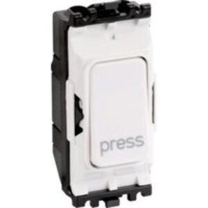 MK Grid Plus 10A Switch Module 2 Way Retractive Sp 'PRESS'