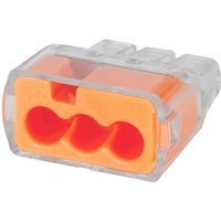 Ideal Industries Limited 30-1033 IN-SURE PUSH-IN Wire Connector 3 Port 100 Pack