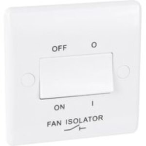 Bg 10A Low Profile Fan Isolator 3 Pole