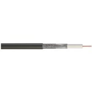Doncaster Cables Satellite Coaxial Cable RG6 Black 25m Drum