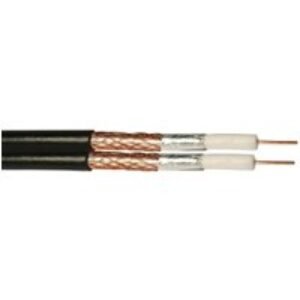 RG6 Shotgun Cable CCS Black x 125m