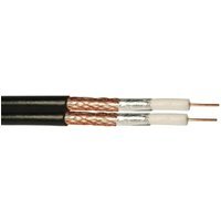 RG6 Shotgun Cable CCS Black x 125m