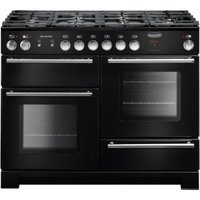 Rangemaster Infusion Dual Fuel Range Cooker 110cm Black – INF110DFFBL