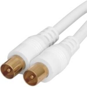 Proception Digital Fly Lead 2m Coax to Coax Gold Contacts