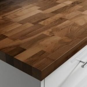 Solid Prime Walnut Upstand Pre-Oiled 3000 x 100 x 20mm