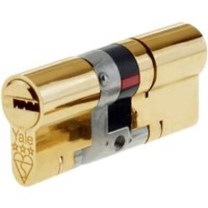 Mila Enhanced Security Cylinder Brass 50/50