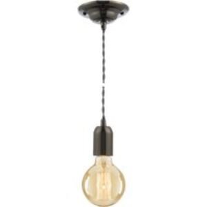 Vintage Pendant Cable Set Grey 40W Max ES (E27) Each