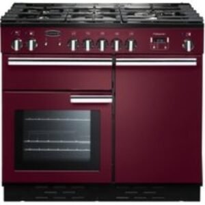 Rangemaster Professional Plus Dual Fuel Range Cooker 100cm Cranberry with Chrome Trim - PROP100DFFCY/C