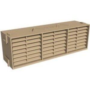 Easy Trim Combination Airbrick 9 X 3 Inch Terracotta