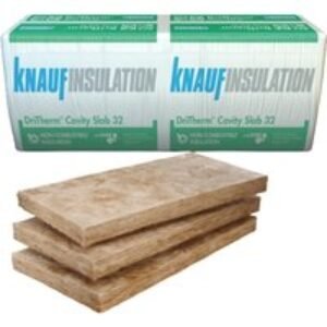 Knauf Dritherm Cavity Slab 32 75mm 455 x 1200mm 3.276m2 Per Pack