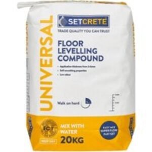 Setcrete Universal Floor Levelling Compound 20kg T0601E5A