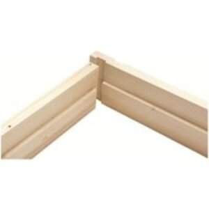 Bsw Whitewood Cls Door Lining & Stops for 50 x 100 Cls 32 x 125mm 762/838mm Finished 120mm
