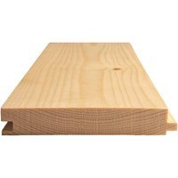 25mm x 125mm x 1m Redwood Planed Tongue & Groove Flooring 5TH Finished Size 20mm x 119mm