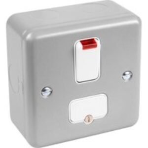 MK Metal Clad 13A Dp Switched Connection Unit with Neon