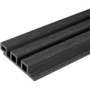 Ecoscape Midnight Composite Slatted Cladding Board 3600mm