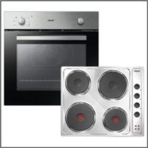 Neue 994588 Single Conventional Oven and Electric Hob Pack