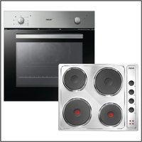 Neue 994588 Single Conventional Oven and Electric Hob Pack