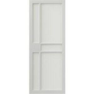 Jb Kind City Art Deco Style Panel White Painted Finish Door 1981 x 762 x 35mm