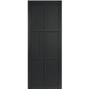 Jb Kind Civic 6 Panel Black Door 1981 x 762 x 35mm