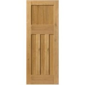 Jb Kind Oak Rustic Dx Prefinished Door 1981 x 762 x 35mm