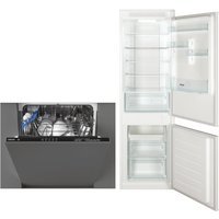 Neue 994590 Frost Free Fridge Freezer and 60cm Integrated Dishwasher Pack