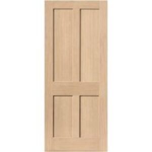 Jb Kind Door Oak Rushmore Un Finish Veneer 1981 x 762 x 35mm
