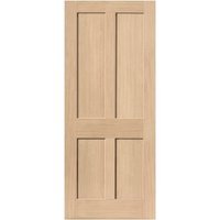 Jb Kind Door Oak Rushmore Un Finish Veneer 1981 x 762 x 35mm