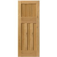 Jb Kind Oak Rustic Dx Prefinished Door 1981 x 610 x 35mm