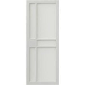 Jb Kind City Art Deco Style Panel White Painted Finish Door 1981 x 686 x 35mm