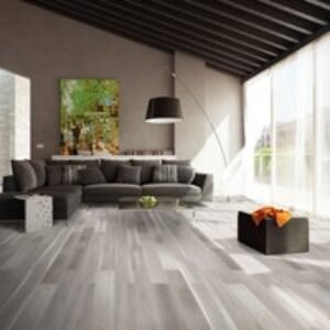Basix Diy Engineered Wood Silver Matte Lacquered Flooring 130 x 14 x 1092mm