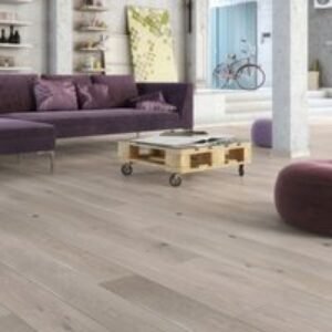 Basix Diy Engineered Wood Alaska White Matte Lacquered Flooring 130 x 14 x 1092mm