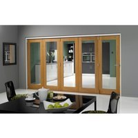 Jci Oak Veneer Folding 1 Light Door 3590mm