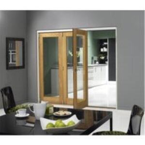 Jci Oak Veneer Folding 1 Light Door 2690mm