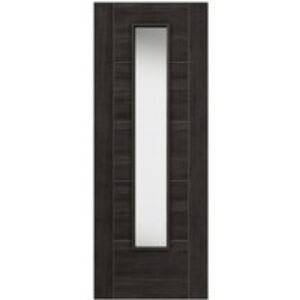JB Kind Tigris Cinza Internal Glazed Door Dark Grey 1981 x 838 x 35mm