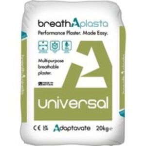 Adaptavate Breathaplasta Quick Setting Lime Plaster 20kg