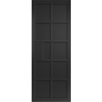 JB KIND PLAZA 10 PANEL BLACK DOOR 1981 X 838 X 35MM