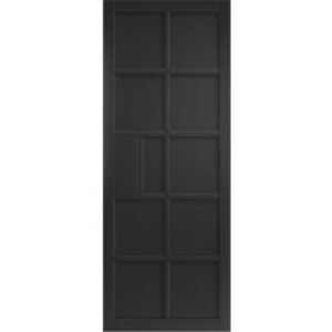 JB KIND PLAZA 10 PANEL BLACK DOOR 1981 X 610X 35MM