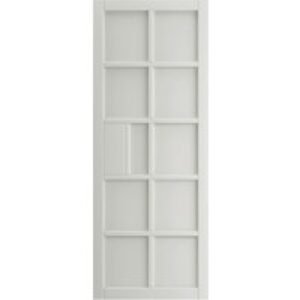 JB Kind Plaza 10 Panel White Primed Door 1981 x 686 x 35mm