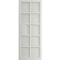 JB Kind Plaza 10 Panel White Primed Door 1981 x 686 x 35mm