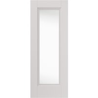 JB Kind Belton 1 Light Clear Glazed White Primed Door 1981 x 610 x 35mm