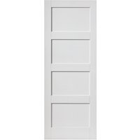 JB Kind Montserrat 4 Panel White Primed Door 1981 x 686 x 35mm