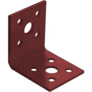 Powapost Dual Coated Heavy Duty Angle 45 x 45 x 40mm wide / 3mm thick