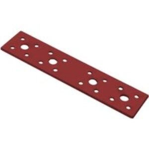 Powapost Dual Coated Heavy Duty Flat Connector Plate 40 x 175mm - 3mm Thick