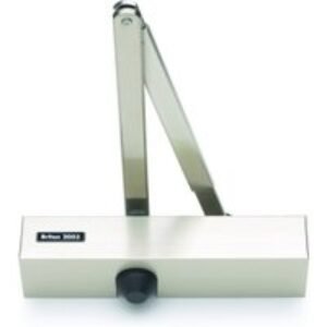 Briton Door Closer Universal Silver