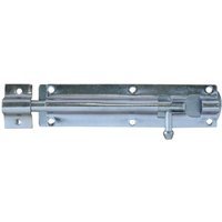 4Trade Tower Bolt Straight Galvanised 150mm
