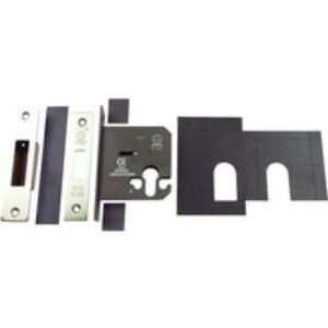 4FireDoors Euro Profile Deadlock Stainless Steel