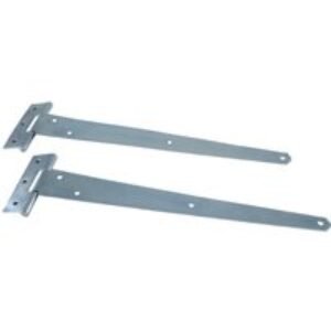 4Trade Tee Hinge Light Zinc Plated 300mm Pack of 2