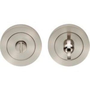 Carlisle Brass Turn & Release On Concealed Fix Round Rose Satin Nickel