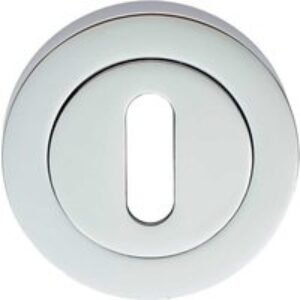 Carlisle Brass Escutcheon Lock Profile On Concealed Fix Round Rose Polished Chrome